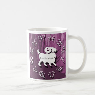 Personalised Zodiac Mug - Aries