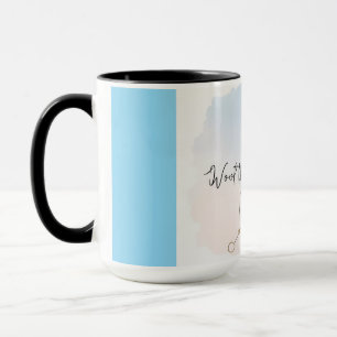 Personalised Zodiac Watercolor Constellation Mug 