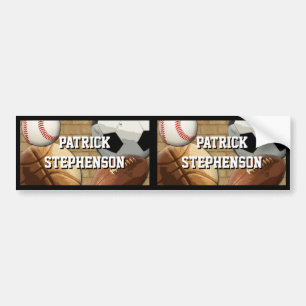 Personalises Sports Waterproof Label