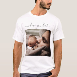 Personalises Your Dad Photo T-Shirt with Text  