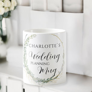 Personalisierbar- Wedding-Planning-Mug     Coffee Mug