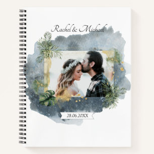Personalisierbarer Foto Hochzeit Notebook