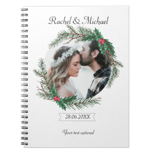 Personalisierbarer Hochzeit Foto Notebook