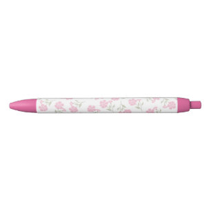 Personalisierter Stift  Blumen Kugelschreiber Blue Ink Pen