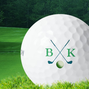 Personalising Golf Balls with Initials