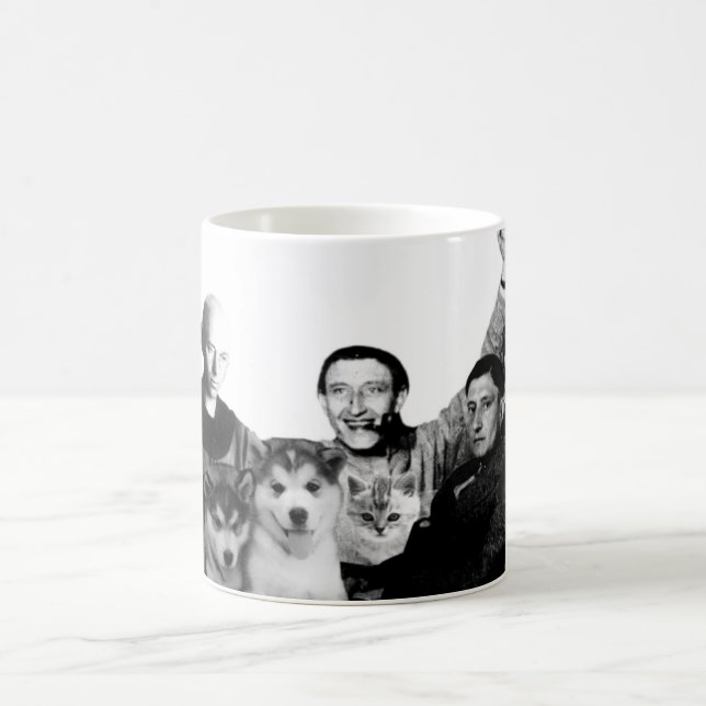 Personalities with cute animals coffee mug (Center)