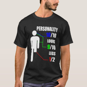 Personality Looks Leg Amputation Handicap Amputee T-Shirt