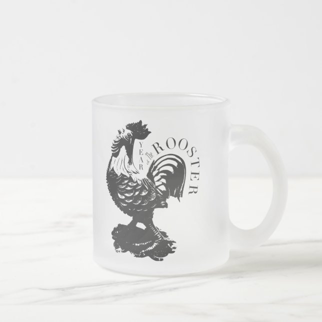 Personality Rooster Chinese Zodiac Birthday FG Mug (Right)