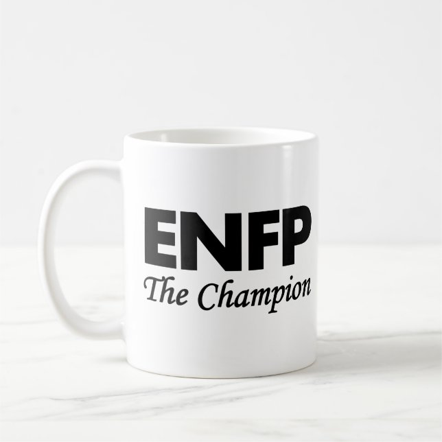 Personality Type ENFP| The Champion Coffee Mug (Left)