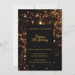 Personalizable Birthday Invitation