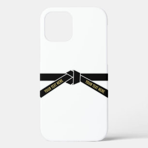Personalizable Black Belt (Kuro-obi) iPhone 12 Case