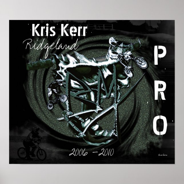 Personalizable BMX 1b Poster (Front)