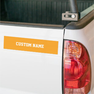 Personalizable Bumper Sticker