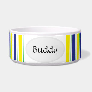 Personalizable Ceramic Pet Bowl