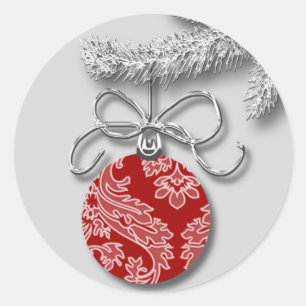 Personalizable Christmas Cards Envelope Seals