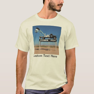Personalizable Coober Pedy Outback Souvenir T-Shirt