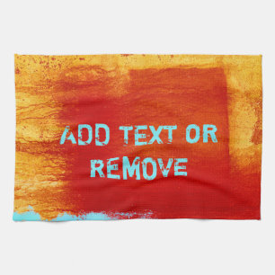 Personalizable Cool Tea Towel