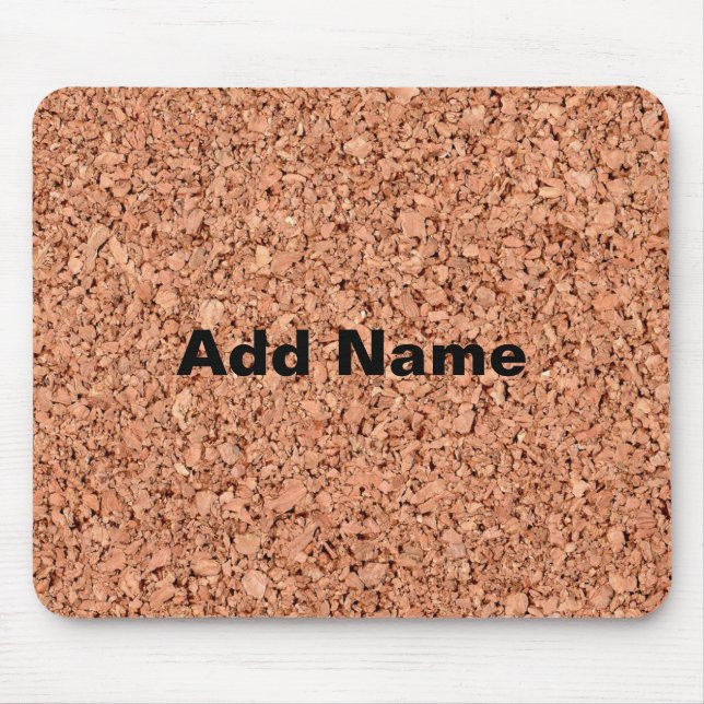 Personalizable Cork Board Mouse Mat (Front)