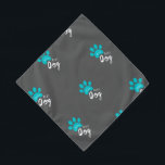 personalizable dog Funny quote Pet clothe Bandana<br><div class="desc">dog clothe,  pet Bandana,  pet clothe,  Bandana for dog,  for cat,  dark,  fuchsia,  happy dog,  cute phrase for dogs,  pet,  bone</div>