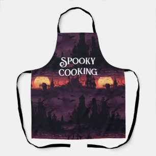 Personalizable for Halloween-Scary Cuisine Apron