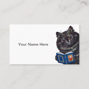 Personalizable Funny Cat Business Card