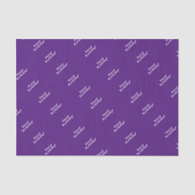 Personalizable Gift TissueHAMbyWG Tissue Paper (Front)
