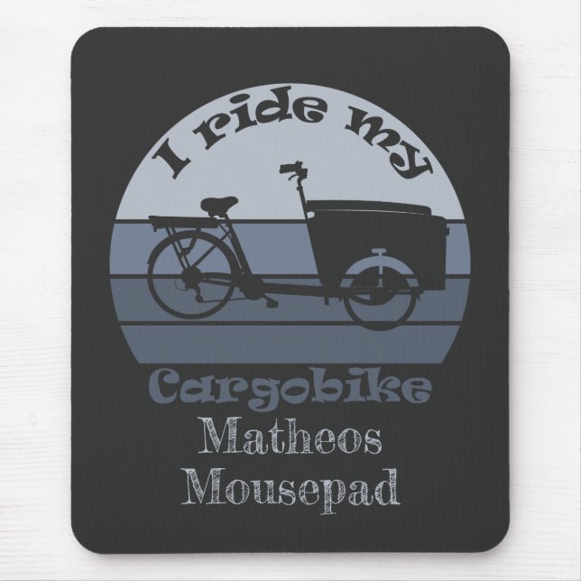 personalizable, load wheel, your name mouse mat (Front)