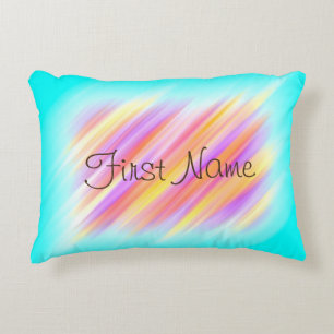 Personalizable Multicoloured CUTE Pattern Decorative Cushion