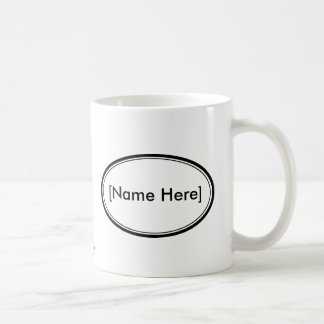 Personalizable Name Stamp Coffee Mug