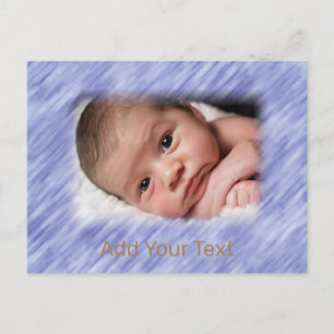 Personalizable Photo Postcard