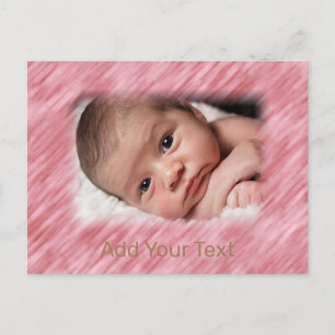 Personalizable Photo  Postcard