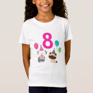 Personalizable Puppy birthday t-shirt