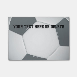Personalizable Soccer   Football Notes