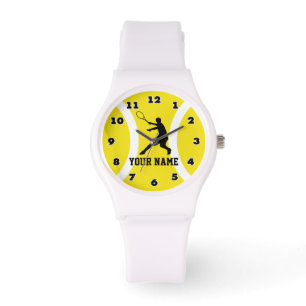 Personalizable sporty watch for tennis players