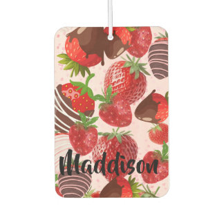 Personalizable strawberry design Air Freshener