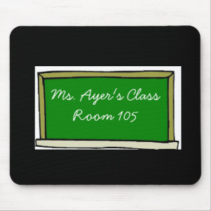 Personalizable Teacher Gift Custom Teacher Name Mouse Mat
