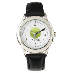 Personalizable Tennis Time   Cool Sport gifts Watch