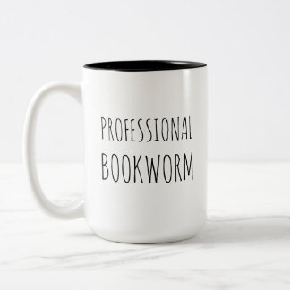 Personalizable Two Sided Mug Professional Bookworm