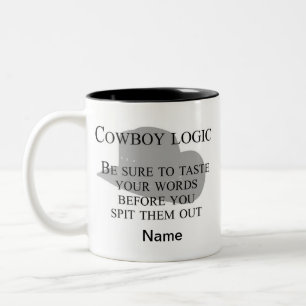 Personalizable Western Coffee Mug Cowboy Mug