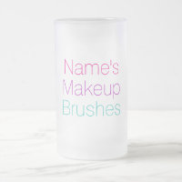 Personalizable Your Name Makeup Brushes Holder