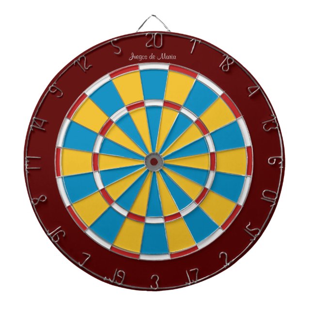 personalizar su nombre DARDOS juegos de salón Dartboard (Front)