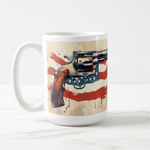 Personalize 2nd Amendment Coffee Mug USA Flag