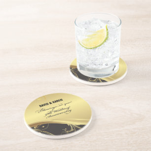 Personalize, 50th Wedding Anniversary Religious Coaster