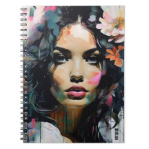 PERSONALIZE: Abstract Portrait | Notebook Journal