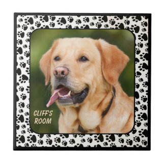 PERSONALIZE ADD PETS PHOTO CERAMIC TILE