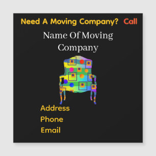 Personalize Advertise Need A Moving Company? Card