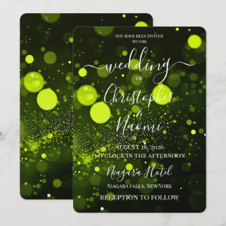 PERSONALIZE: Bokeh Blizzard Custom Invitation