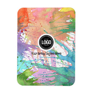 Personalize Business   Art Supplies Magnet
