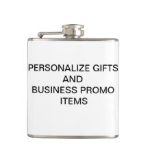 PERSONALIZE BUSINESS PROMO FLASK