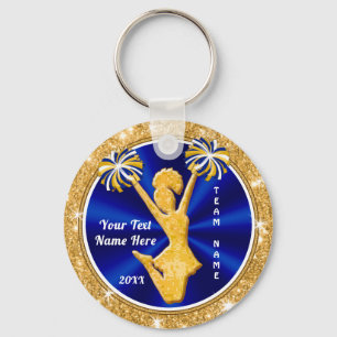 Personalize Cheap Cheer Bag Tags Your COLORS, TEXT Key Ring